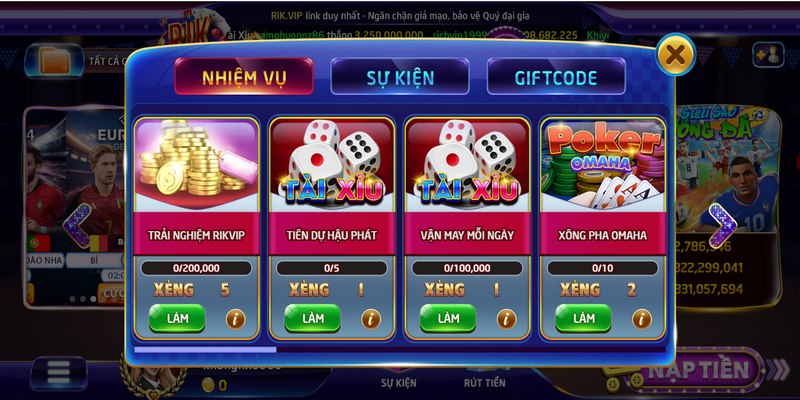 Rồng hổ Rikvip: Tựa game cá cược hàng đầu 2026 5 Các chương trình ưu đãi hấp dẫn của Rồng Hổ tại Rikvip