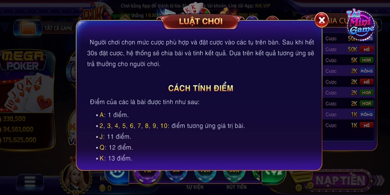 Rồng hổ Rikvip: Tựa game cá cược hàng đầu 2026 3 Cách chơi Rồng Hổ Rikvip chuẩn xác nhất
