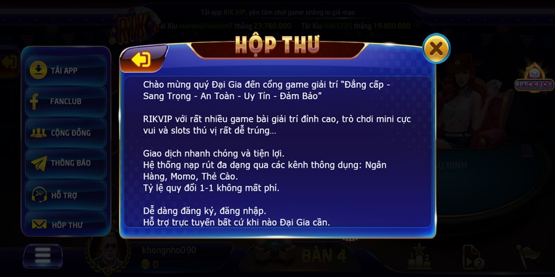 Mậu binh Rikvip: Game bài đẳng cấp cho tân thủ 2026 4 Cách tính tiền chi tiết trong game mậu binh Rikvip